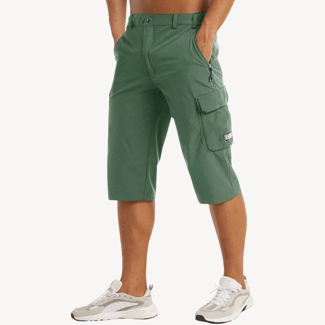 Tamin - Moderne Cargo Capri Hose mit Taschen