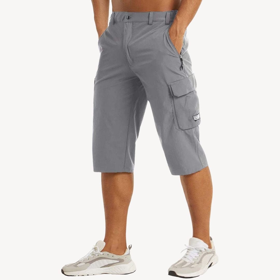 Tamin - Moderne Cargo Capri Hose mit Taschen