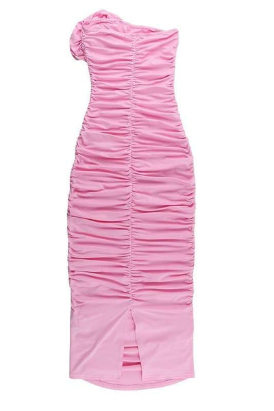 Johanna | Trägerloses Midikleid