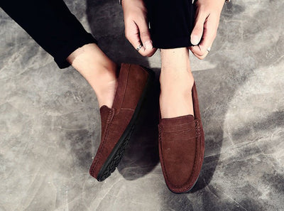 Tobias – Elegante Wildleder Slip-On