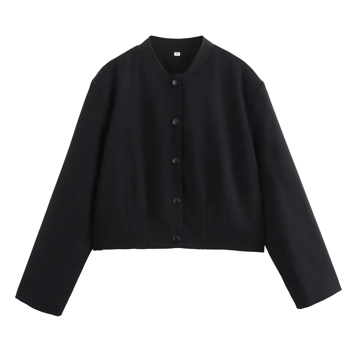 Leichte Damen-Bomberjacke für den Sommer – Casual Chic mit Stehkragen