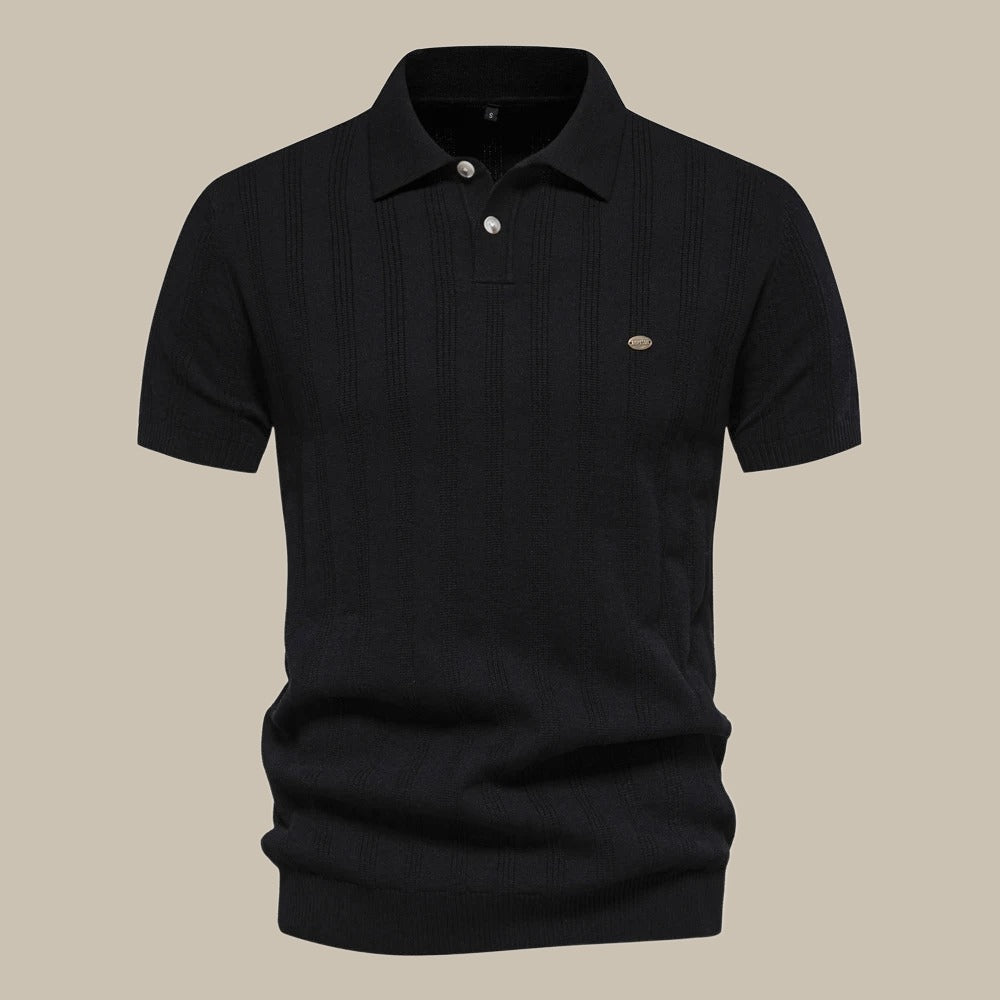 Finn | Stylisches Kurzarm-Merino-Polo