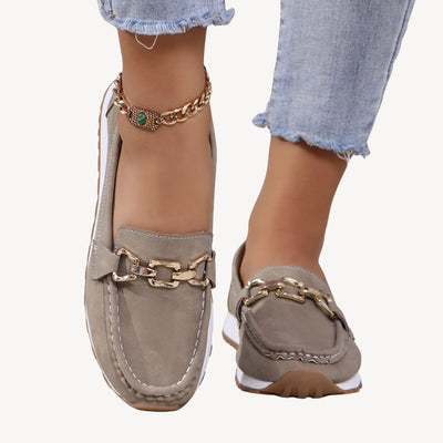 Velissa - Bequemer Wildleder Slip-On-Schuhe