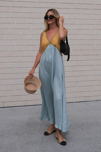 Midi Kleid mit Velours-Effekt in eleganten Achatfarben