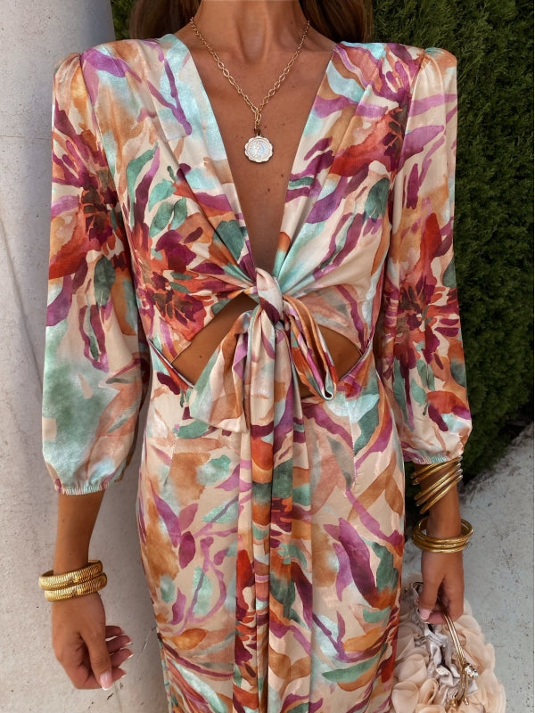 Danika | Elegantes Kleid mit Cut-Out