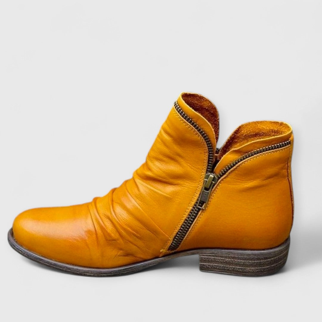 KARYLLE | Zipper-Stiefeletten