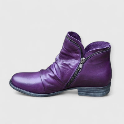 KARYLLE | Zipper-Stiefeletten