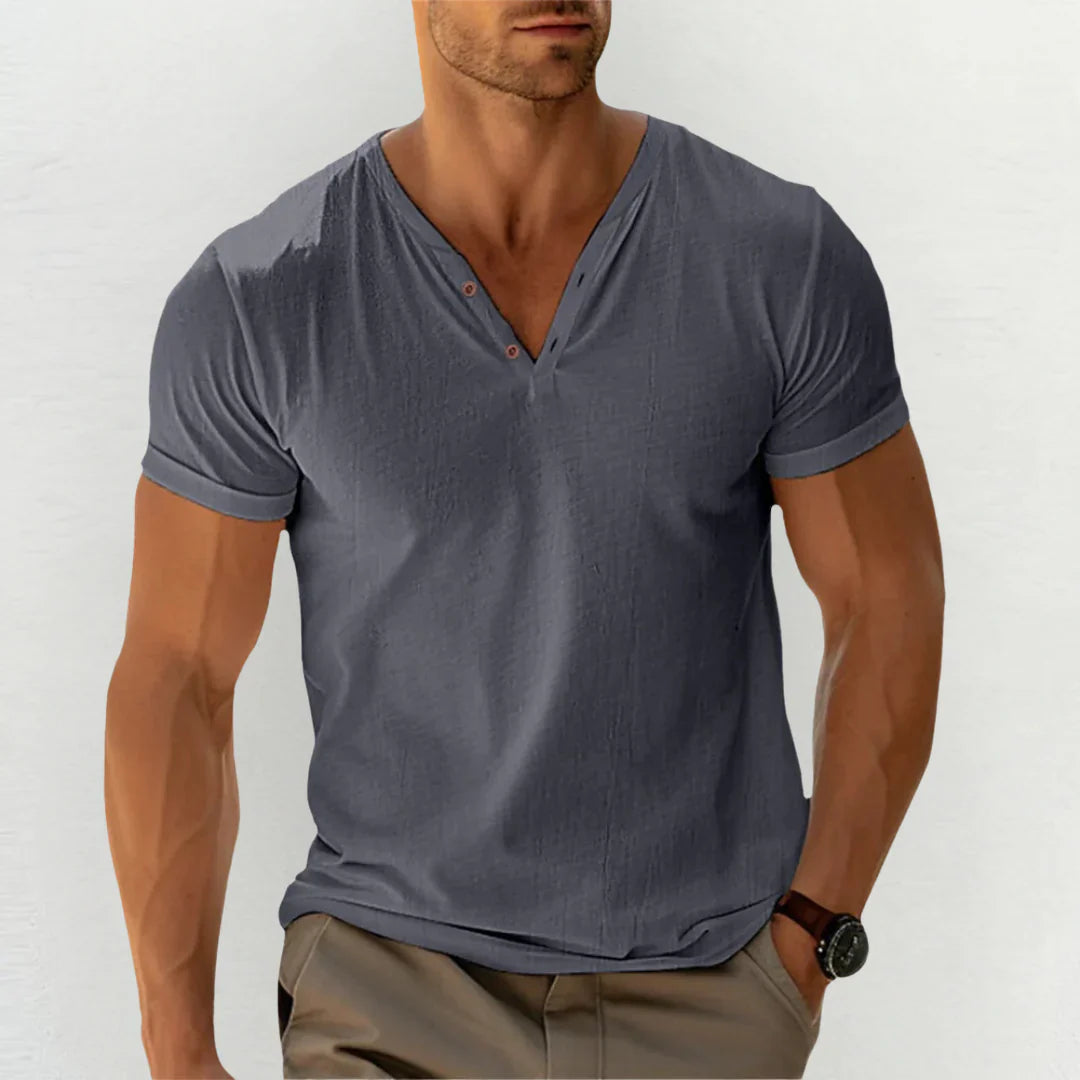 Vince™ - Stylisches Polo-T-Shirt 1+1 gratis