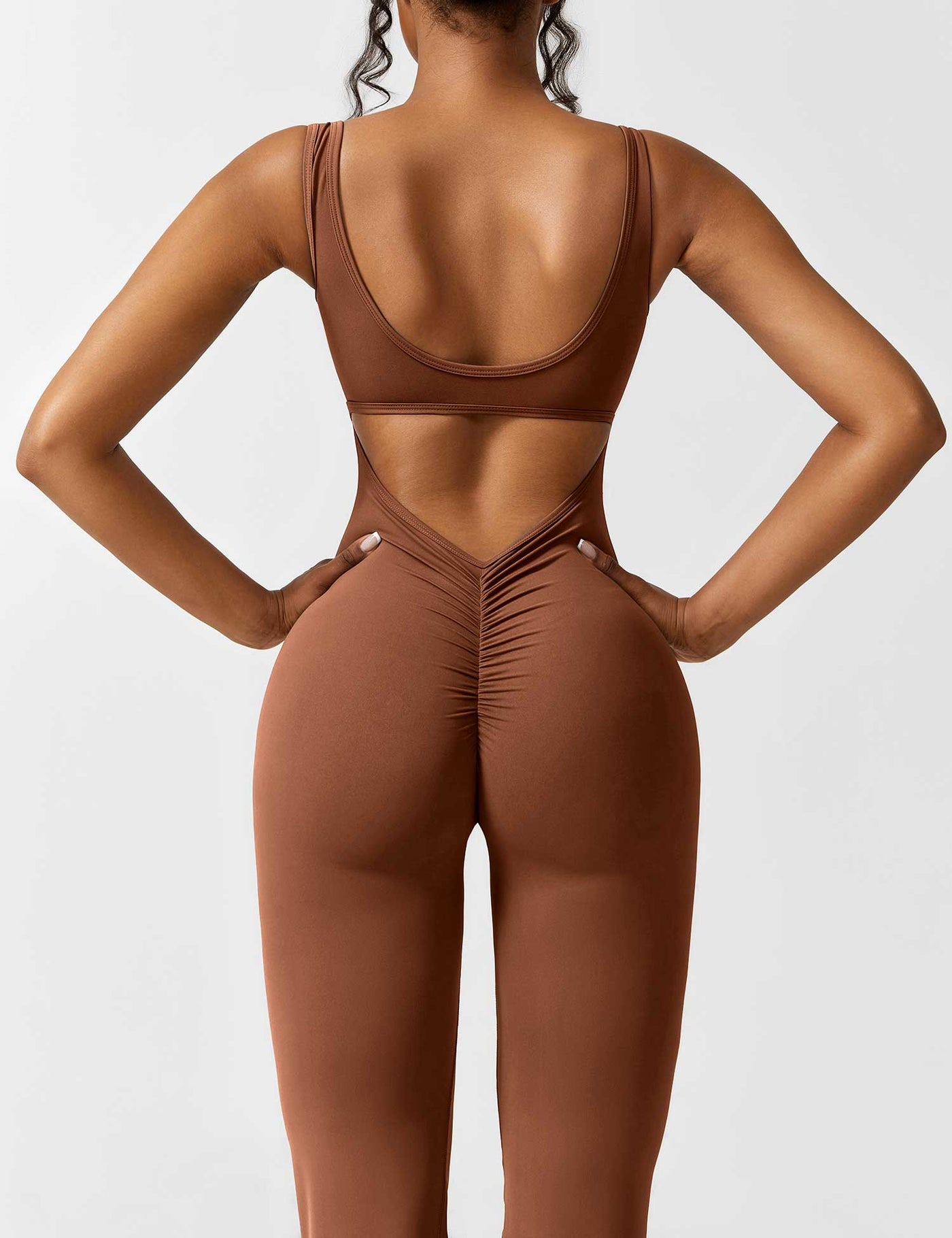 Sienna | Rückenfreier Flare-Jumpsuit
