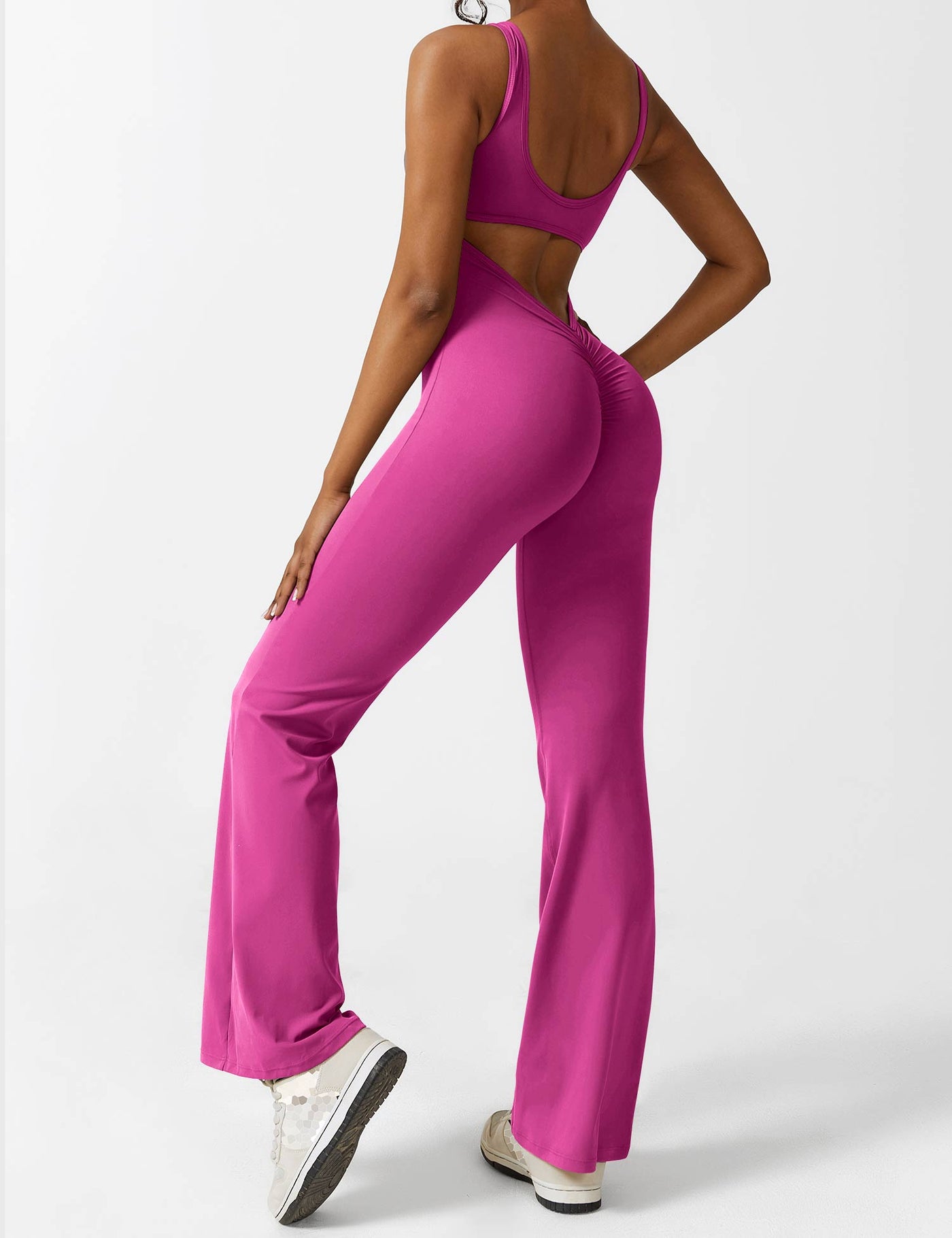 Sienna | Rückenfreier Flare-Jumpsuit