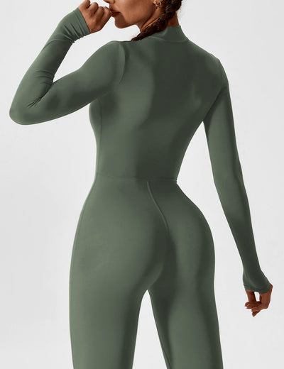 Lina | Nahtloser Full-Zip Bodysuit