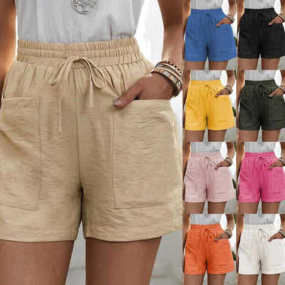 Yuna – Stilvolle Legere Shorts mit praktischen Taschen