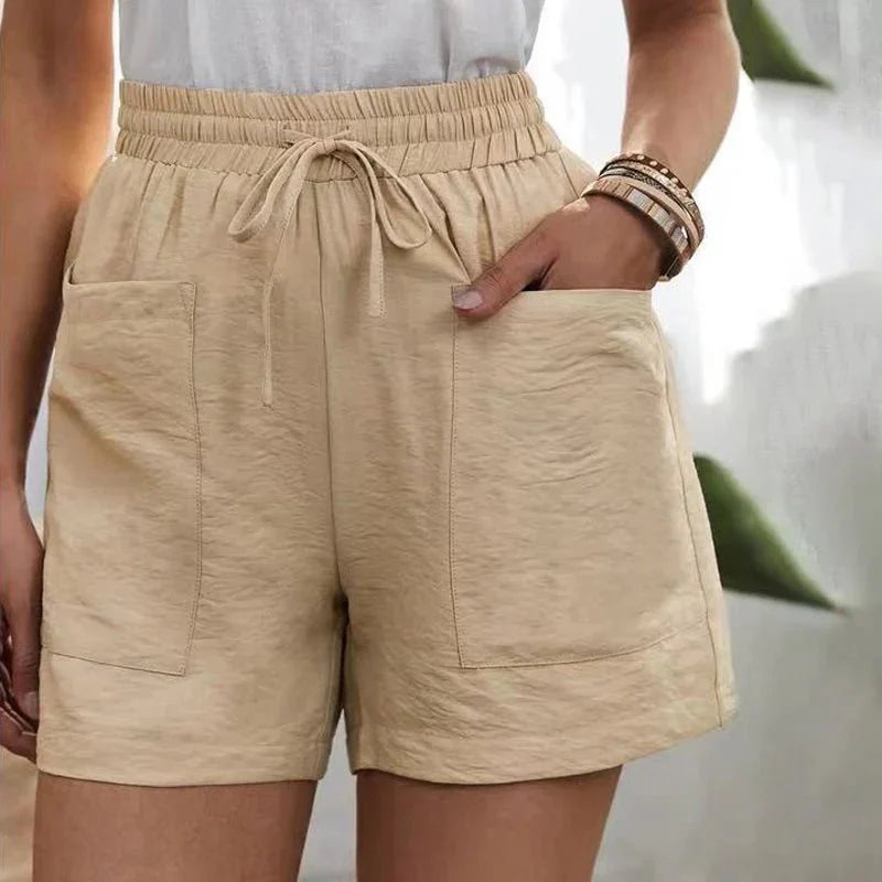 Yuna – Stilvolle Legere Shorts mit praktischen Taschen