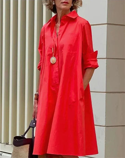 Yvaine – Elegantes Hemdkleid im Vintage-Stil