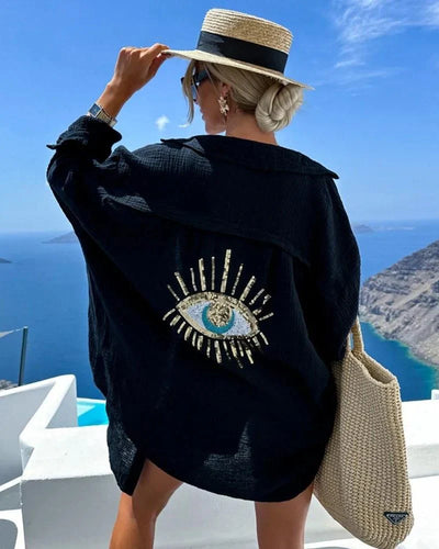 Zarela™ – Leichtes & Luxuriöses Perlen-Shirt