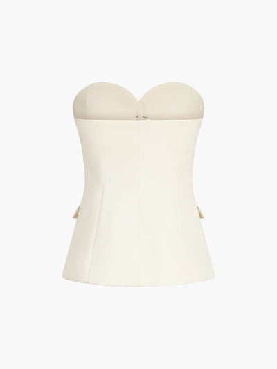 Veronika | Korsett Tube Top mit zweiteiligem Set