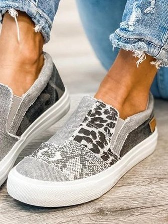 Zeina - Trendige schmerzfreie Slip-On Schuhe
